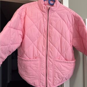 All in Motion Pink Quilted Puffer Jacket